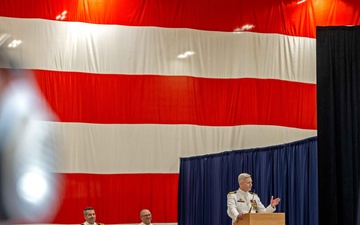 PCU John F. Kennedy Change of Command