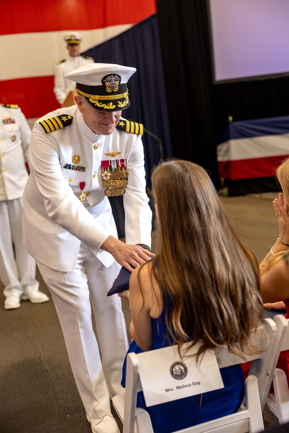 PCU John F. Kennedy Change of Command