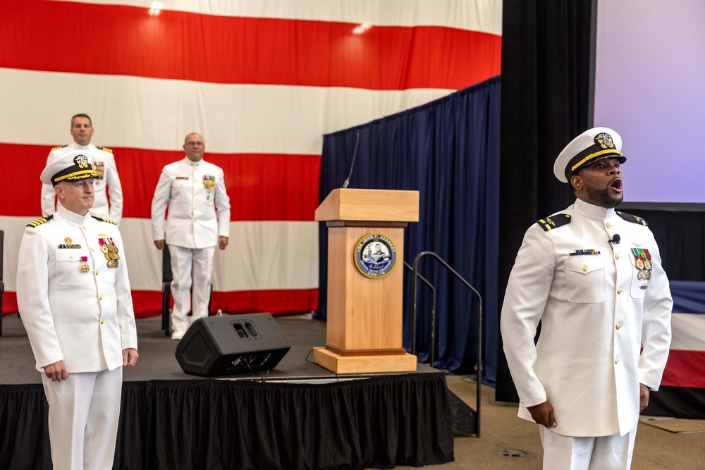 PCU John F. Kennedy Change of Command