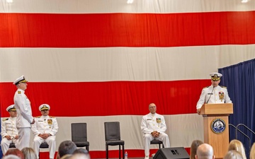 PCU John F. Kennedy Change of Command