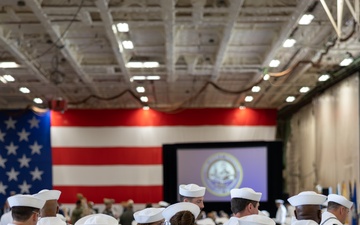 PCU John F. Kennedy Change of Command