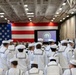 PCU John F. Kennedy Change of Command