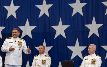 PCU John F. Kennedy Change of Command