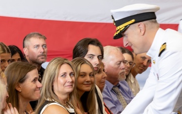 PCU John F. Kennedy Change of Command