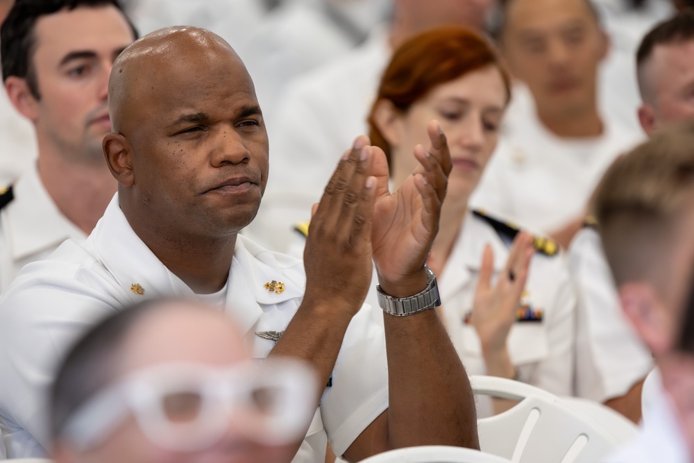 PCU John F. Kennedy Change of Command