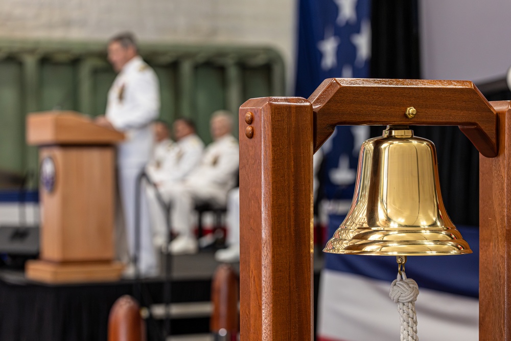 PCU John F. Kennedy Change of Command