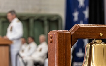 PCU John F. Kennedy Change of Command