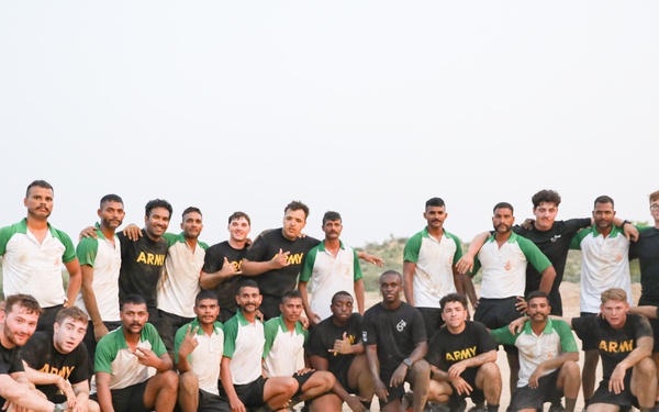 US-India forces conduct PT at YA 2024