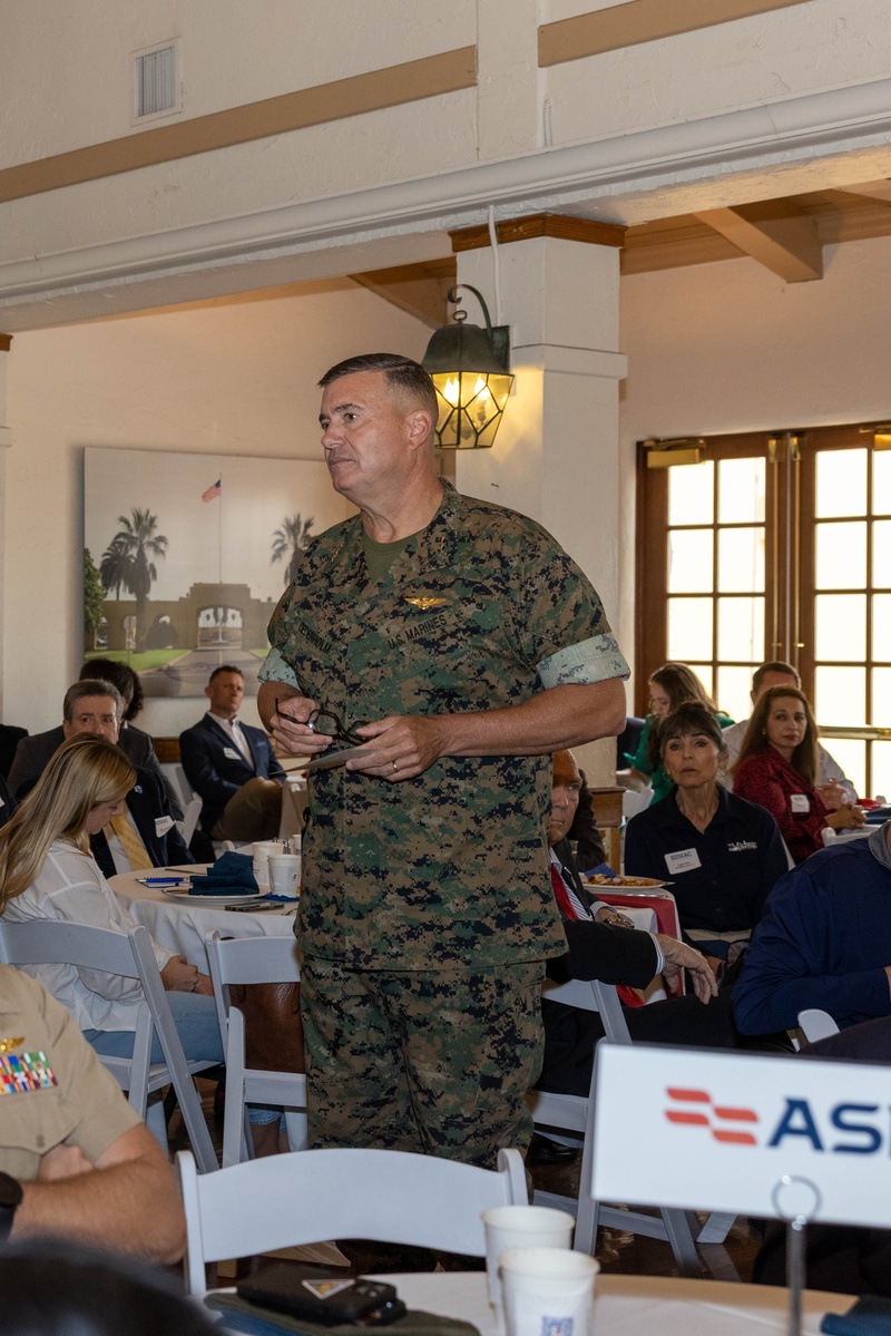 I MEF Commanding General speaks at SDMAC Breakfast