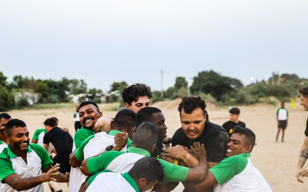 US-India forces conduct PT at YA 2024