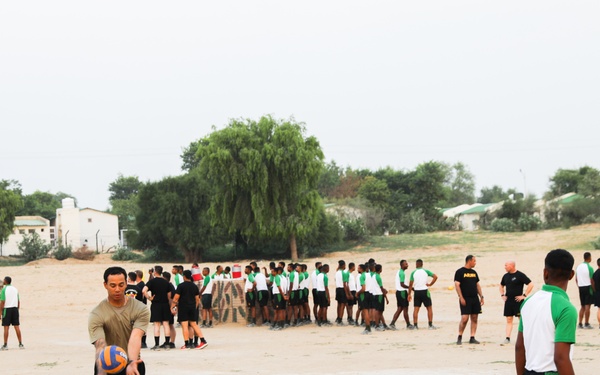 US-India forces conduct PT at YA 2024