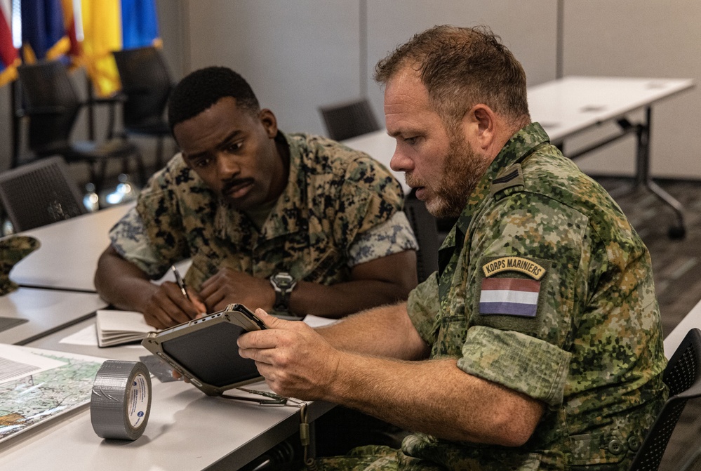 NATO Allies and U.S. Marines Plan for Burmese Chase 24's Final Exercise