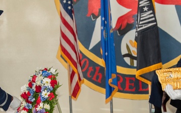 Nellis give recognition during POW/MIA ceremony