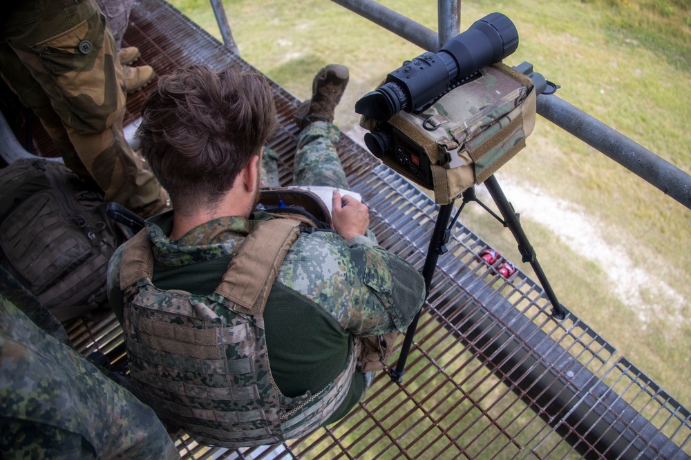 NATO Allies and 2nd ANGLICO Conduct Close Air Support Training During Burmese Chase 24