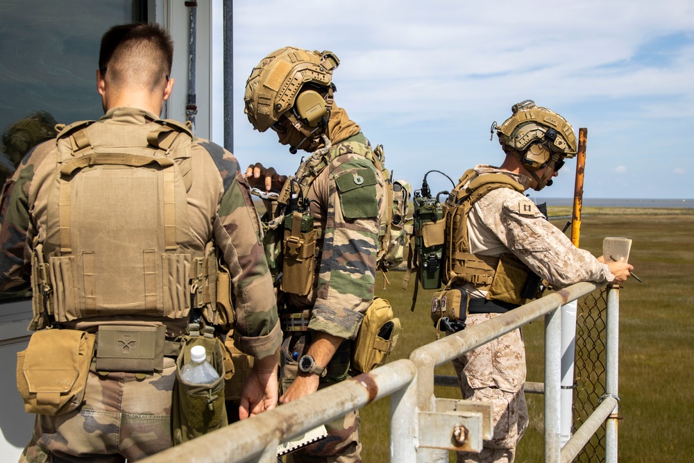 NATO Allies and 2nd ANGLICO Conduct Close Air Support Training During Burmese Chase 24