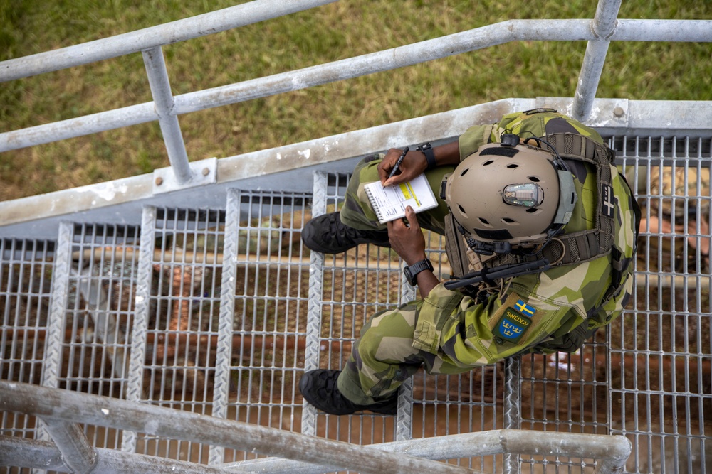 NATO Allies and 2nd ANGLICO Conduct Close Air Support Training During Burmese Chase 24