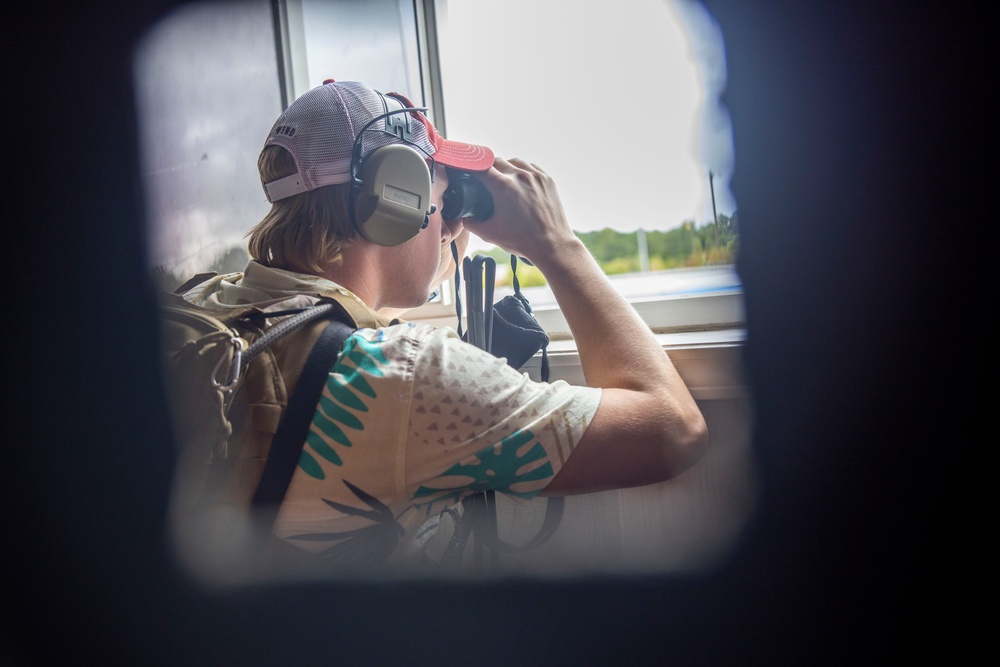 2nd ANGLICO and Norwegian Service Members Conduct Simulated Urban Close Air Support in Swansboro, NC