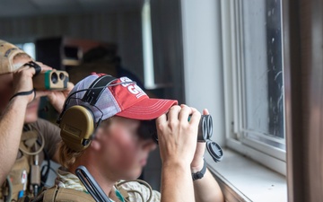 2nd ANGLICO and Norwegian Service Members Conduct Simulated Urban Close Air Support in Swansboro, NC