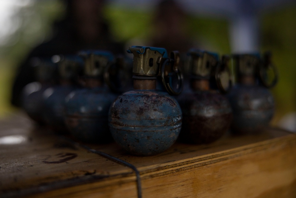 2nd ANGLICO and NATO Allies Conduct Grenade Range During Burmese Chase 24