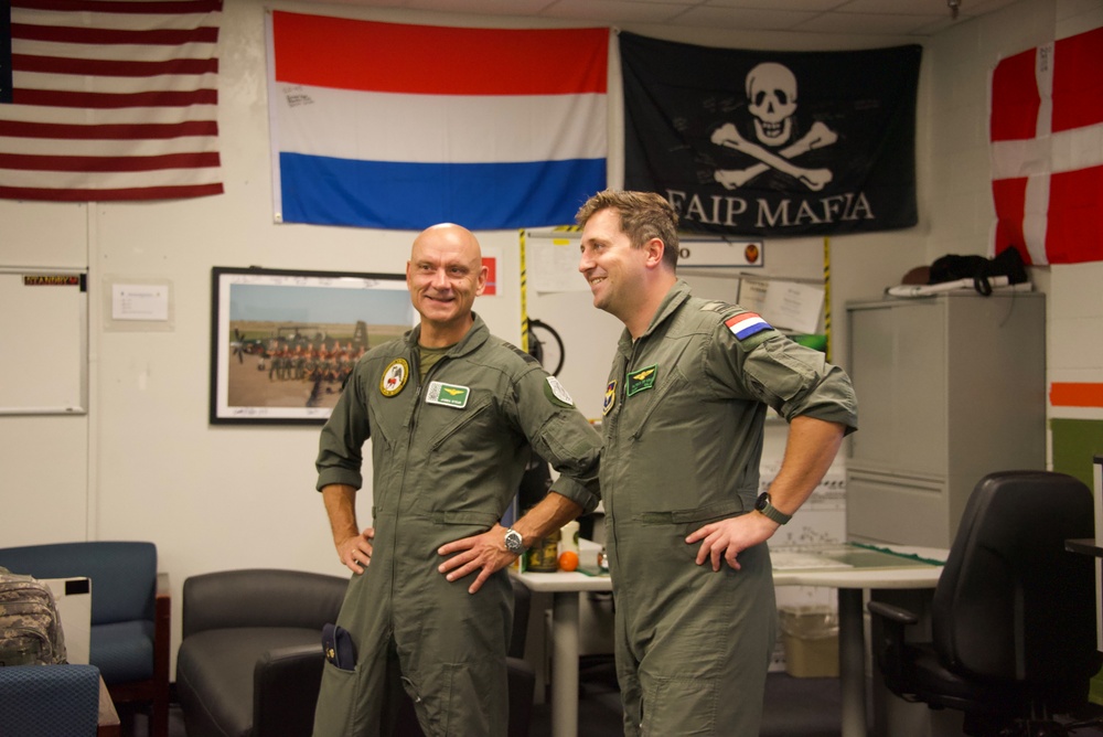 Royal Netherlands Air Force Commander addresses graduates at ENJJPT