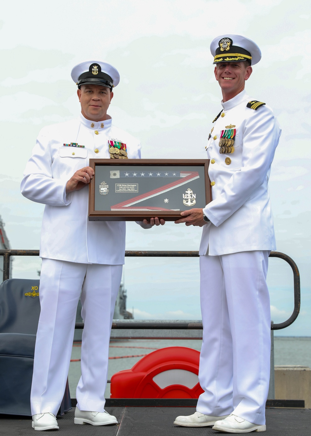 USS Leyte Gulf (CG 55) Holds Decommissioning Ceremony.