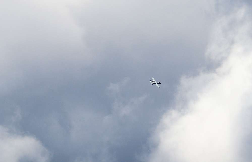 Air Force A-10 pilots get bombing practice during Fort McCoy training