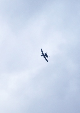 Air Force A-10 pilots get bombing practice during Fort McCoy training