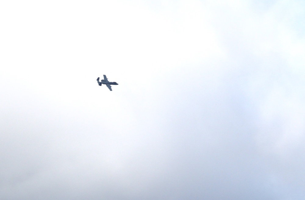 303rd Fighter Squadron A-10 pilots train in skies over Fort McCoy