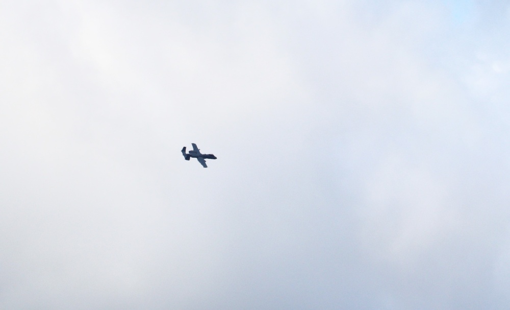 303rd Fighter Squadron A-10 pilots train in skies over Fort McCoy