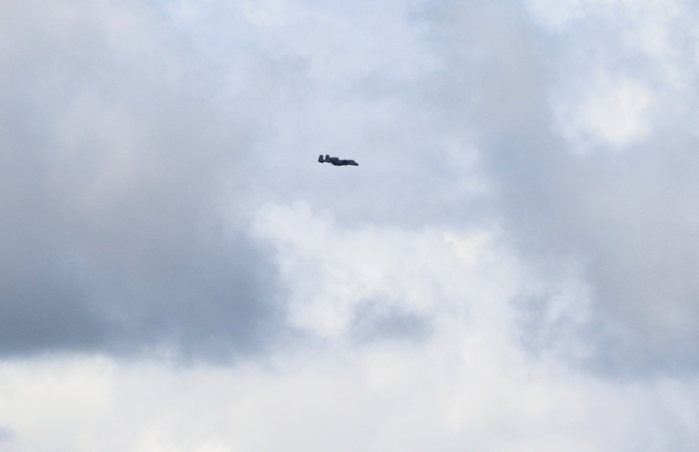 303rd Fighter Squadron A-10 pilots train in skies over Fort McCoy