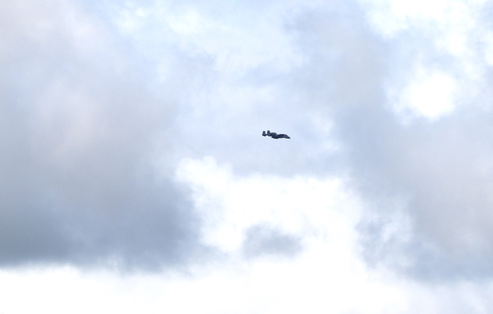 303rd Fighter Squadron A-10 pilots train in skies over Fort McCoy