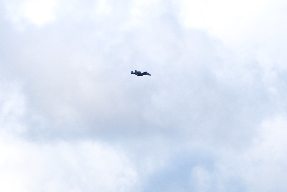 303rd Fighter Squadron A-10 pilots train in skies over Fort McCoy