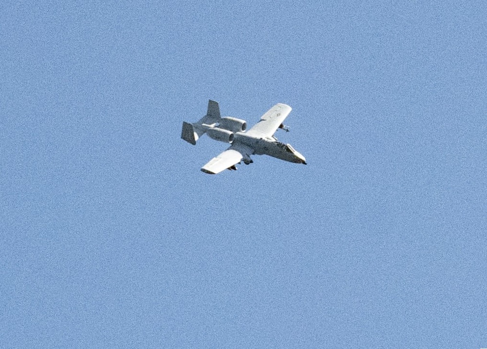 303rd Fighter Squadron A-10 pilots train in skies over Fort McCoy