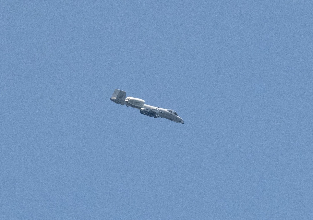 303rd Fighter Squadron A-10 pilots train in skies over Fort McCoy