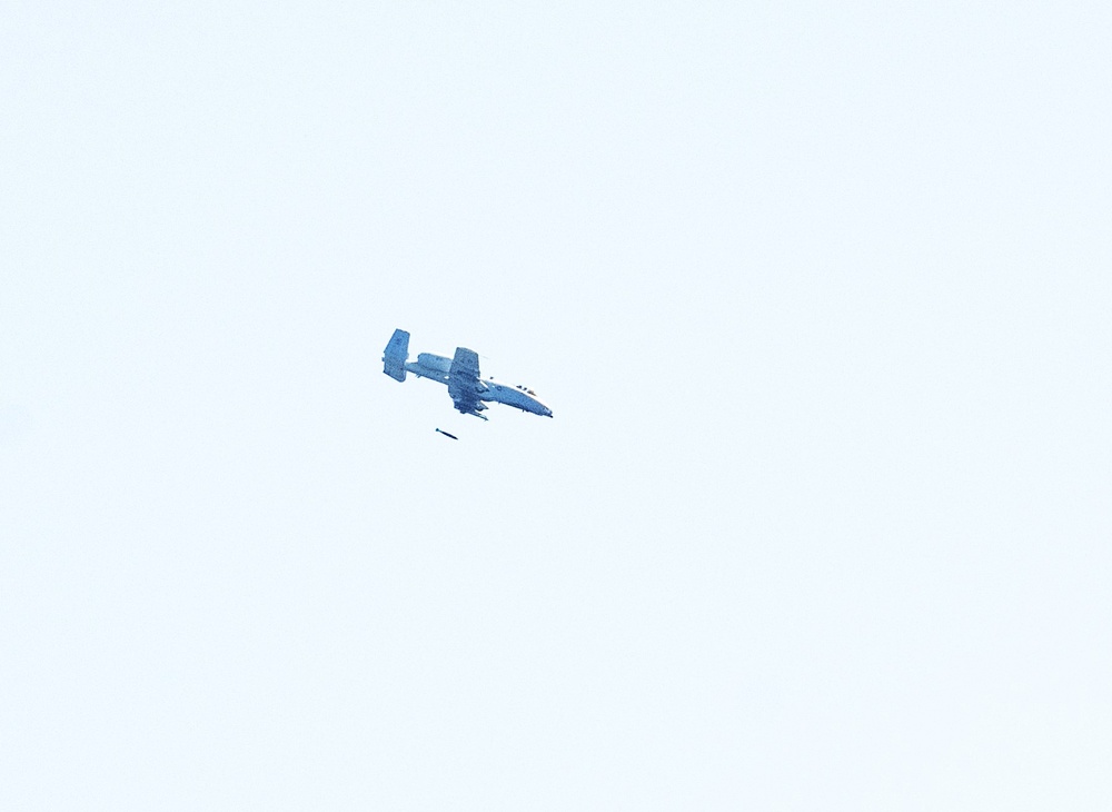 303rd Fighter Squadron A-10 pilots train in skies over Fort McCoy