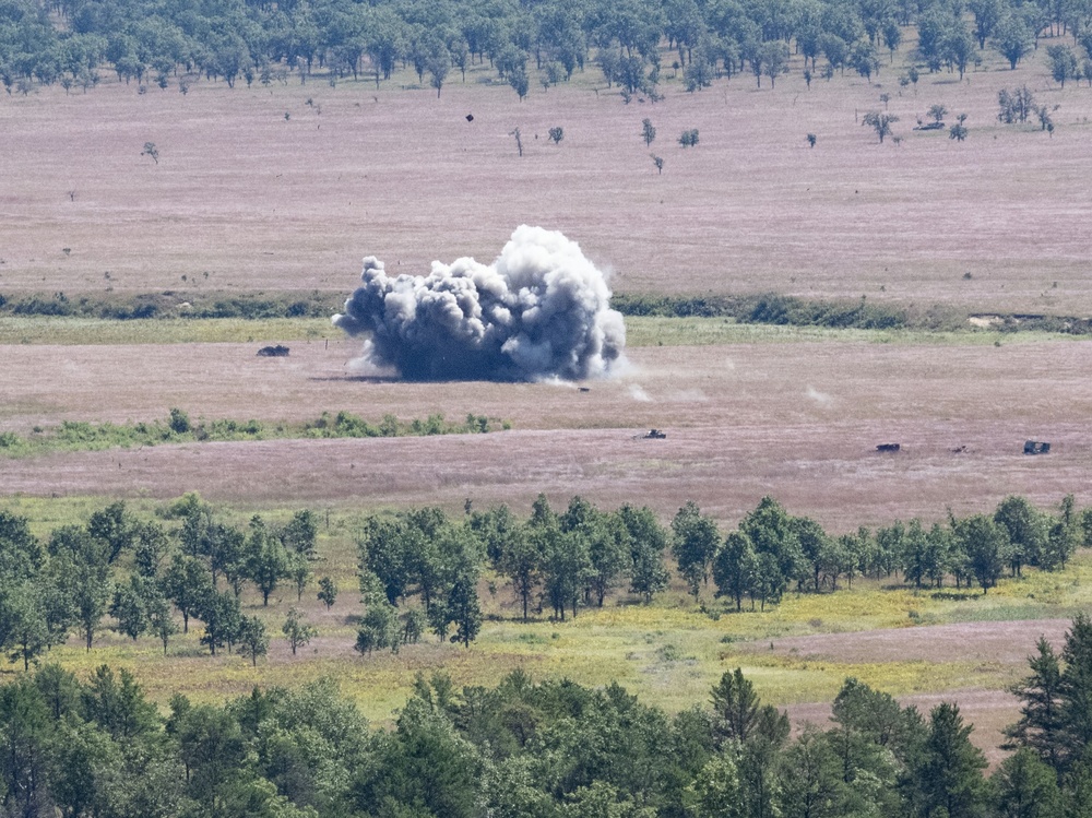 303rd Fighter Squadron A-10 pilots train in skies over Fort McCoy