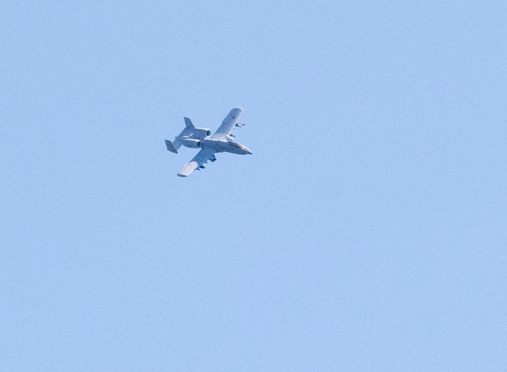 303rd Fighter Squadron A-10 pilots train in skies over Fort McCoy