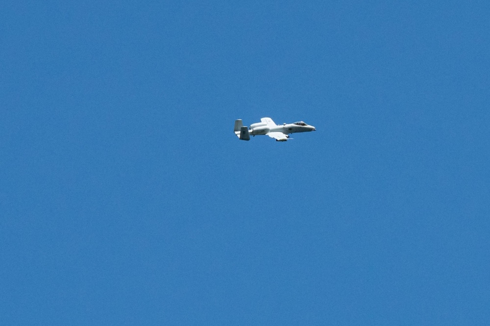 303rd Fighter Squadron A-10 pilots train in skies over Fort McCoy