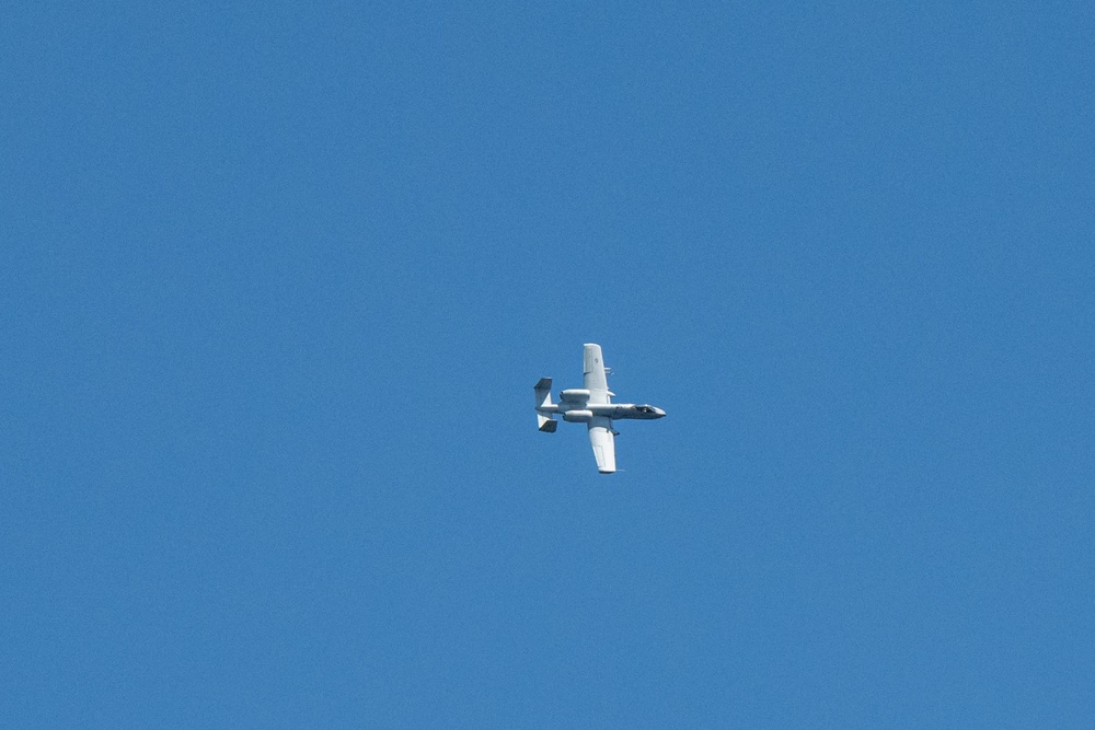 303rd Fighter Squadron A-10 pilots train in skies over Fort McCoy