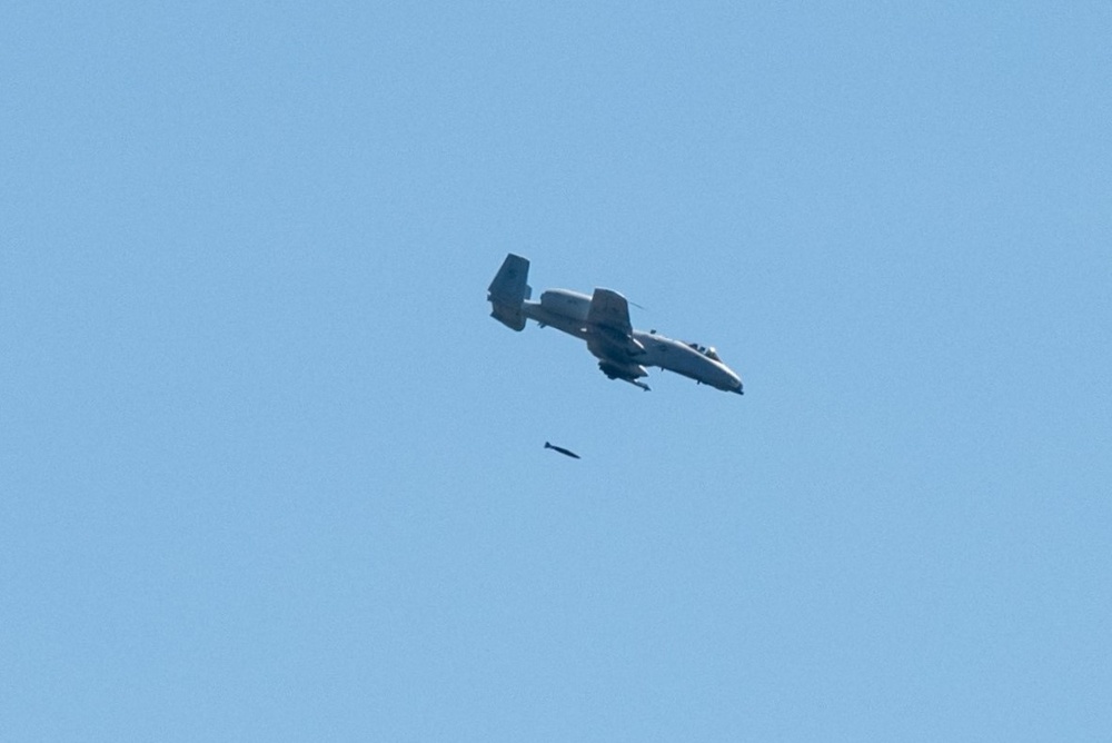 303rd Fighter Squadron A-10 pilots train in skies over Fort McCoy