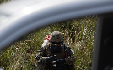 Marines train in aviation ground support operations at Camp Fuji