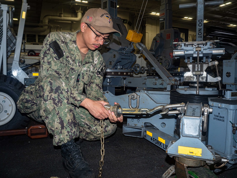 Daily Operations Aboard USS Carl Vinson (CVN 70)