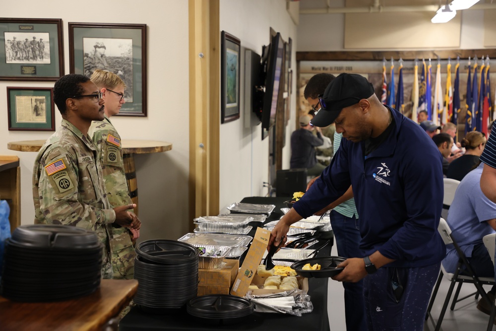 Reunion Week Prayer Breakfast Brings Soldiers Together