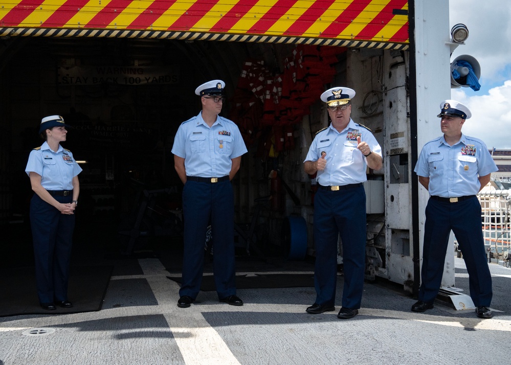 Petty Officer 2nd Class Joshua Marzilli Receives Coast Guard Medal