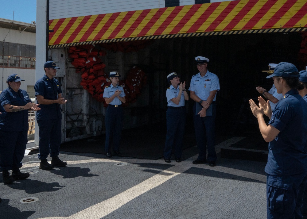 Petty Officer 2nd Class Joshua Marzilli Receives Coast Guard Medal