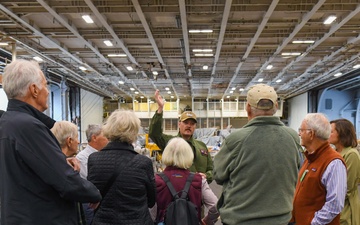 USS Ronald Reagan (CVN 76) hosts a tour for Rotary Club members