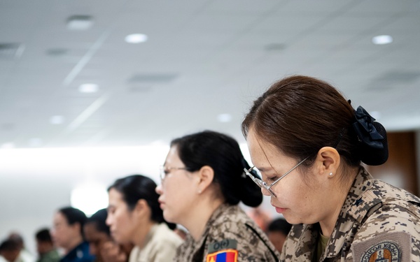 U.S. Indo-Pacific Command Hosts 16 Nations for Indo-Pacific Regional Military Gender Advisor Course
