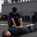 Emory S. Land Sailors Participate in the Oleoresin Capsicum Portion of the Security Reaction Force Basic Training