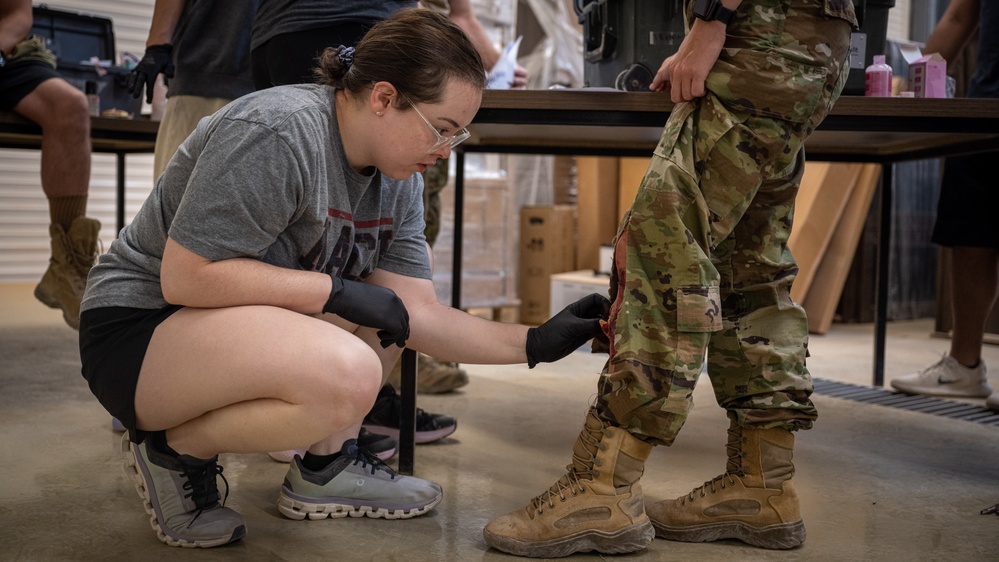 332nd AEW Conducts Mass Casualty training exercise