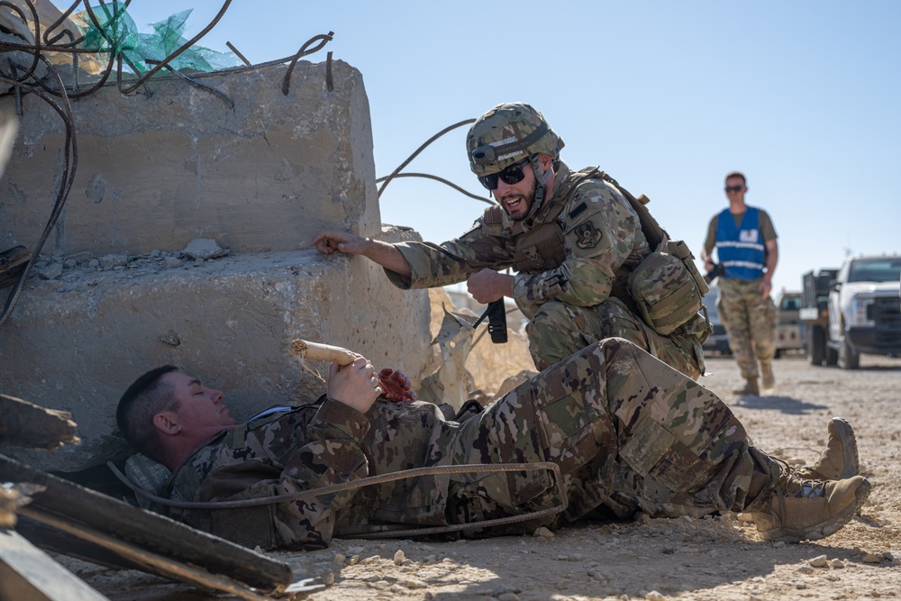 332nd AEW Conducts Mass Casualty training exercise